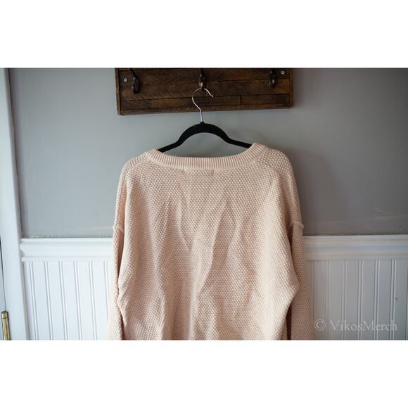Free People Hailee Sweater Set Cream Large NEW - Picture 6 of 6